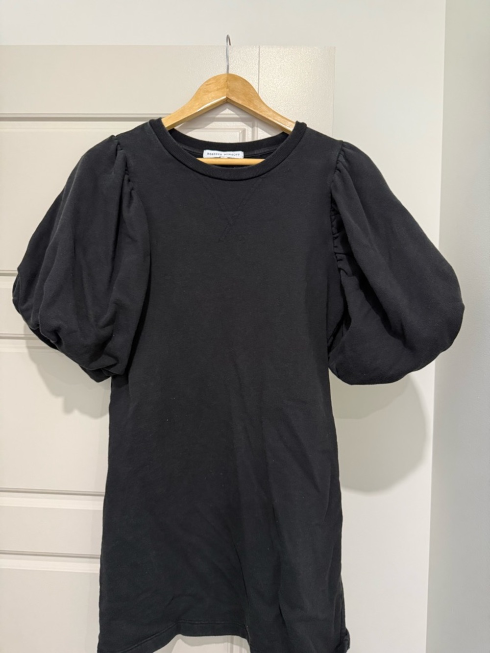 Rebecca Minkoff puff sleeve 100% cotton dress